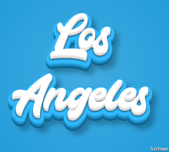 Los Angeles Efekt tekstowy