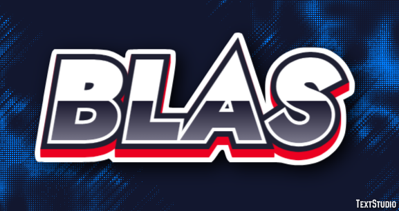 Blas Text Effect