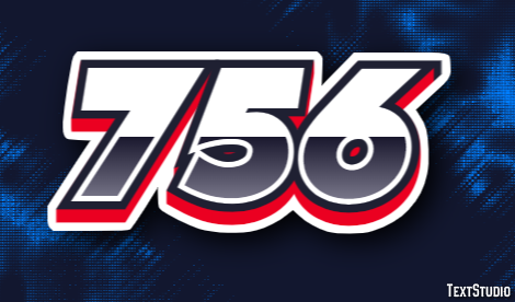 756 Text Effect