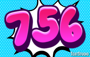 756 Text Effect