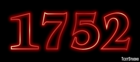 1752 Efekt tekstowy