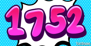 1752 Effetto testo