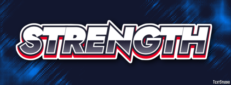 Strength Text Effect