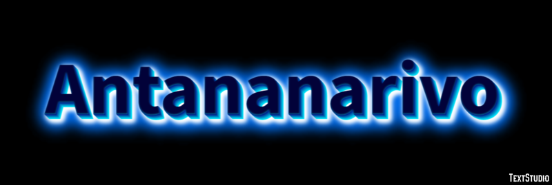 Antananarivo Effetto testo