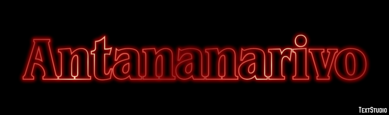 Antananarivo Effetto testo