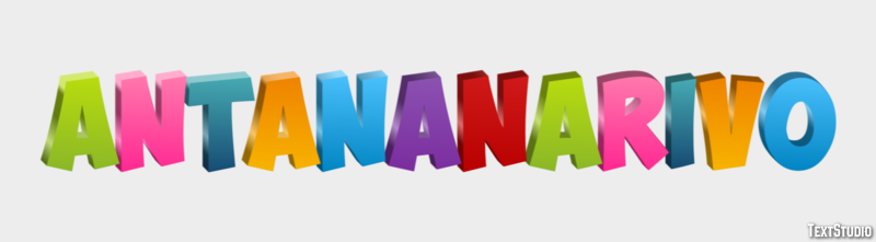 Antananarivo Effet de Texte