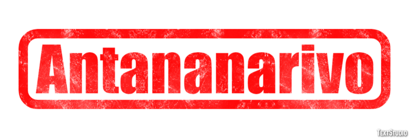 Antananarivo Effetto testo