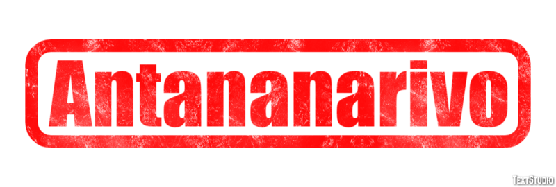 Antananarivo Efecto de Texto