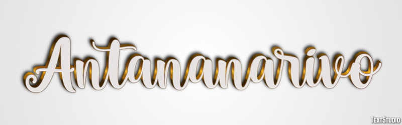 Antananarivo Effetto testo