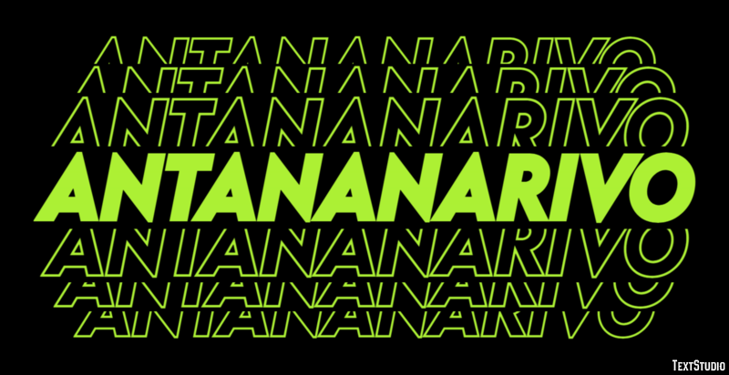 Antananarivo Efekt tekstowy