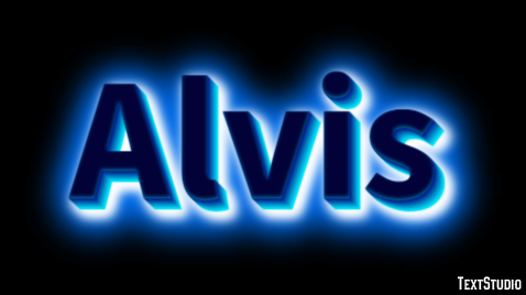 Alvis Text Effect