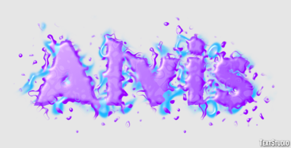 Alvis Text effect