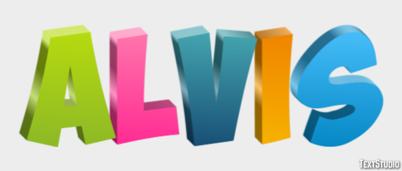 Alvis Text Effect
