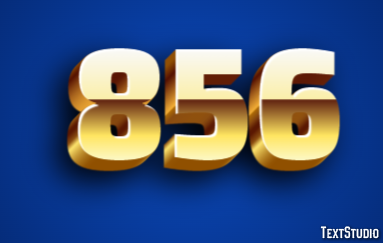 856 Text effect