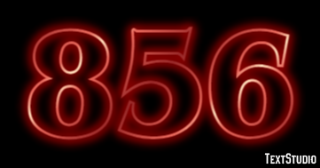856 Text effect