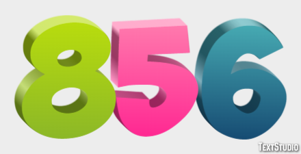 856 Text Effect