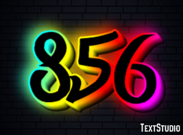 856 Text Effect