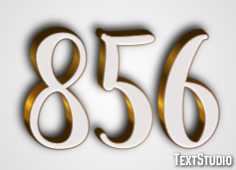 856 Text effect