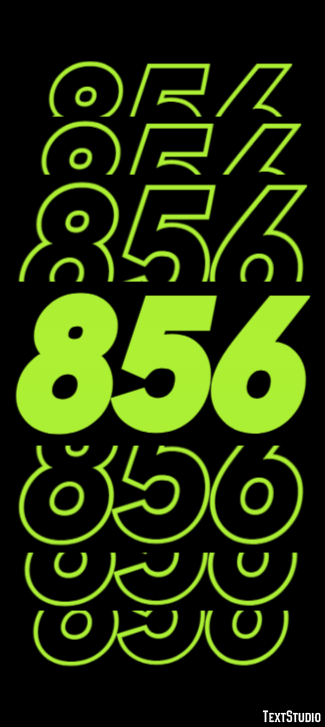 856 Text Effect
