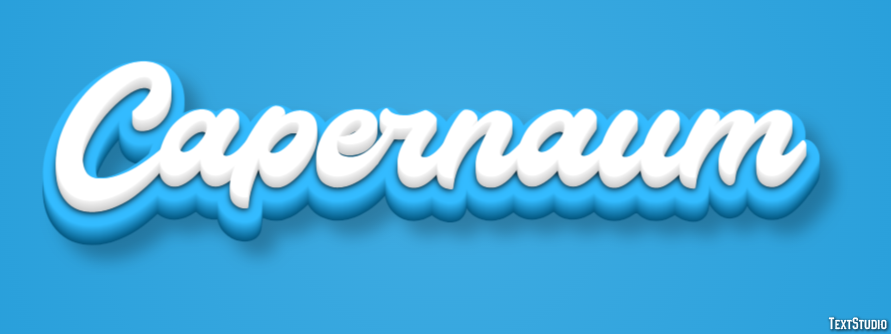 Capernaum Text Effect
