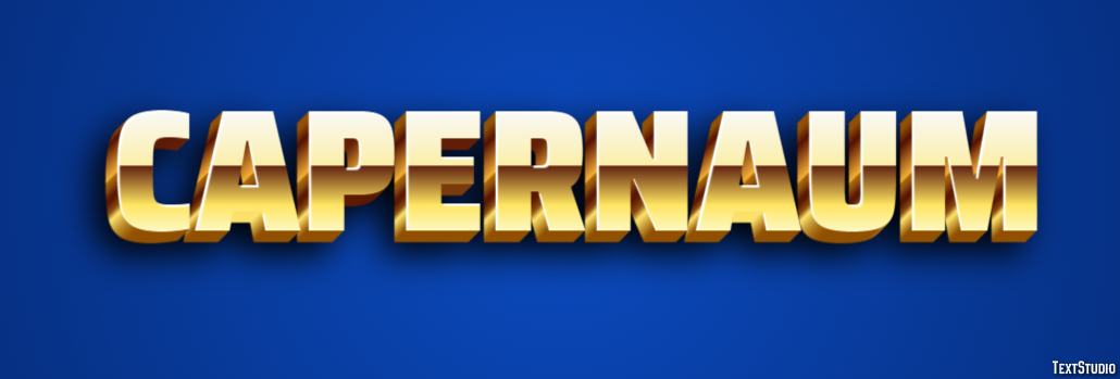 Capernaum Text Effect
