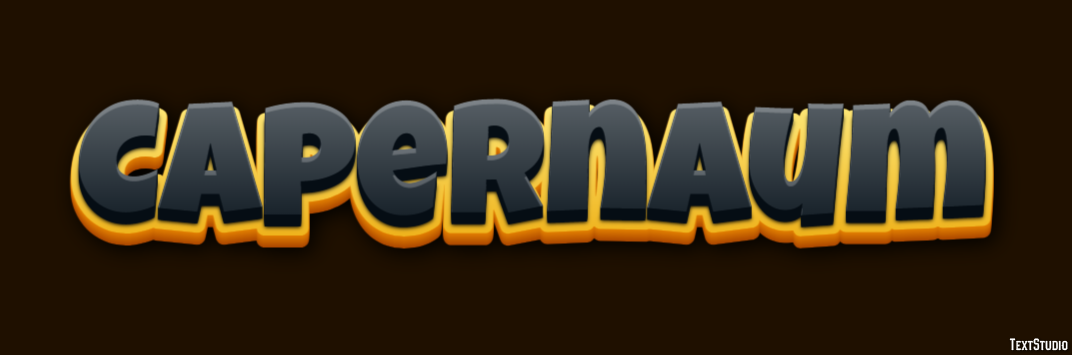 Capernaum Text Effect