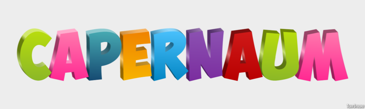 Capernaum Text Effect