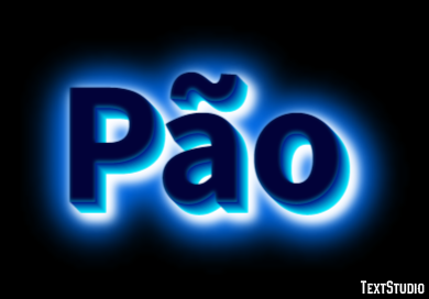 Pão Efeito de texto