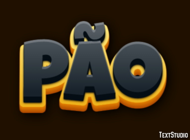 Pão Efeito de texto
