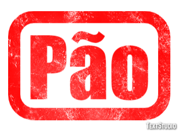 Pão Text Effect