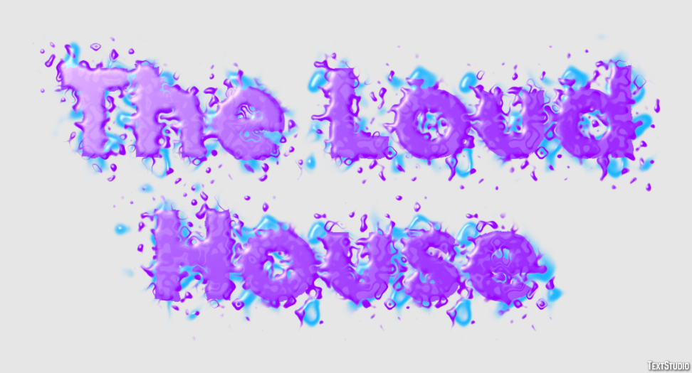 The Loud House Text Effect