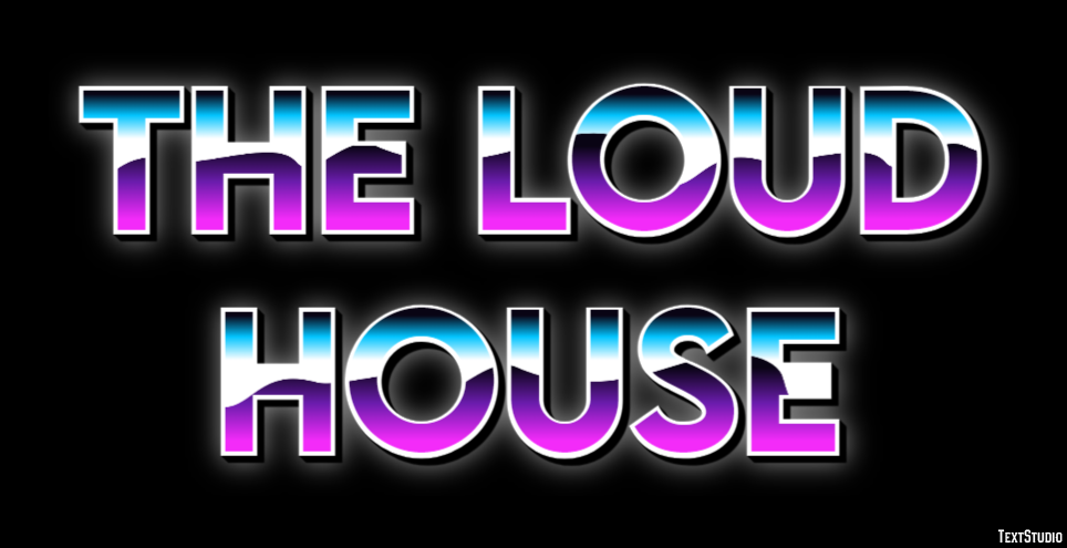 The Loud House Text Effect
