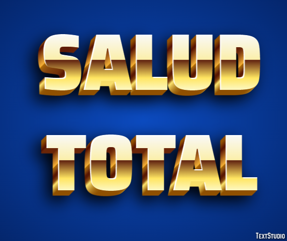 Salud Total Efeito de texto