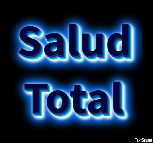 Salud Total Efeito de texto