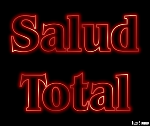 Salud Total テキスト効果
