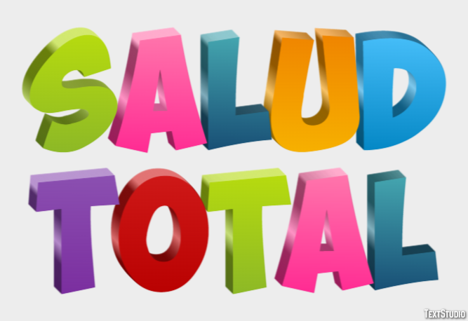 Salud Total Texteffekt