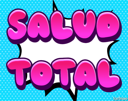 Salud Total Efeito de texto