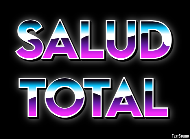 Salud Total テキスト効果