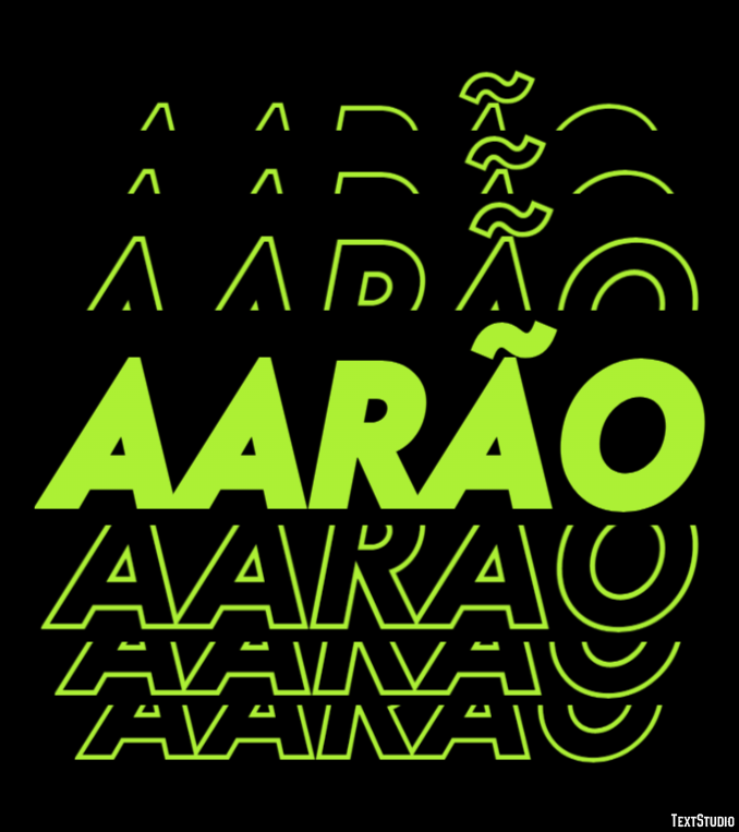 Aarão Texteffekt
