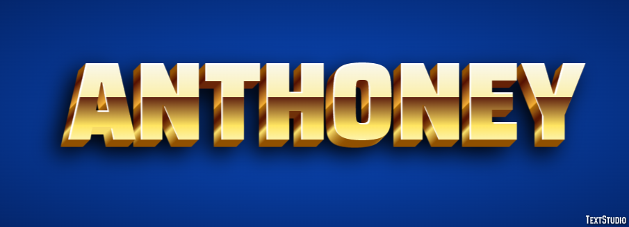 Anthoney Text effect