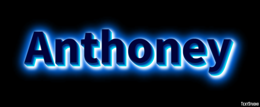 Anthoney Text effect