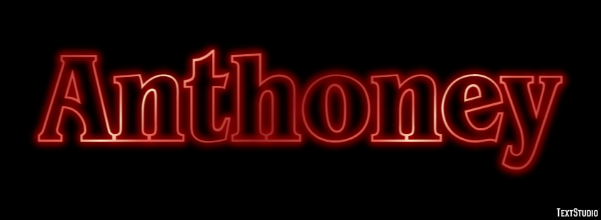Anthoney Text effect