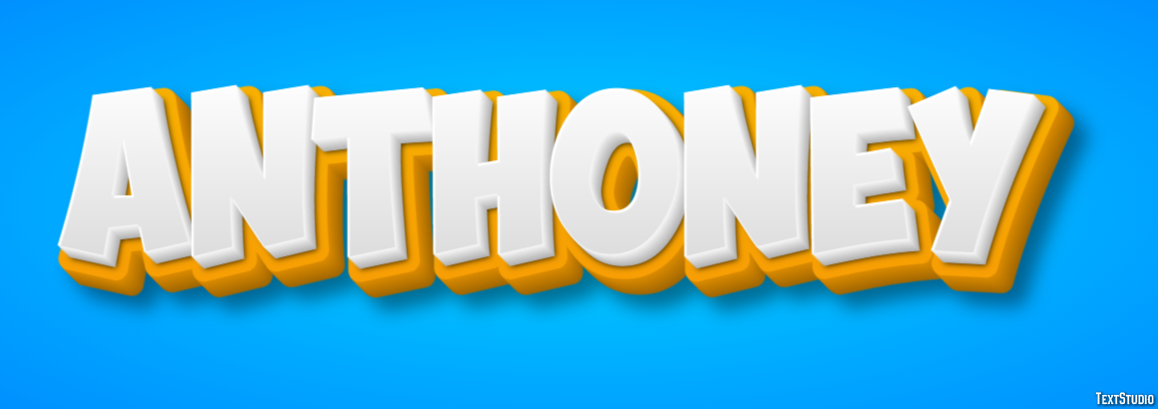 Anthoney Text effect