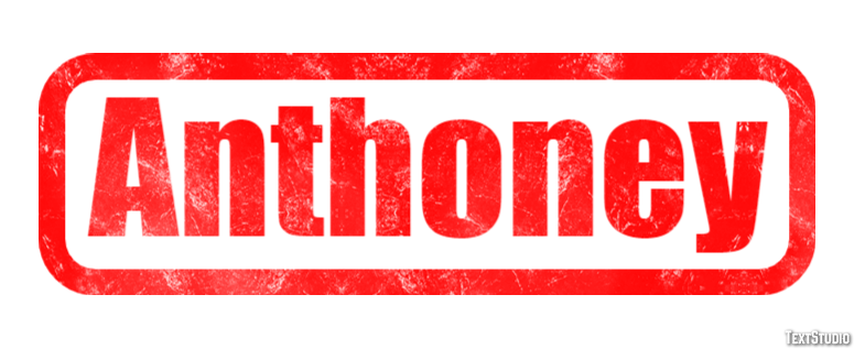 Anthoney Effet de Texte