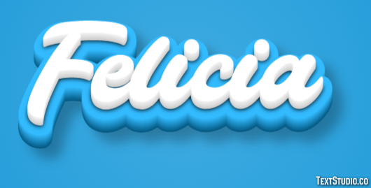 Felicia テキスト効果