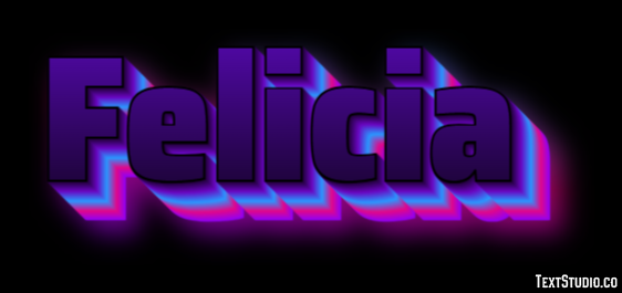 Felicia テキスト効果