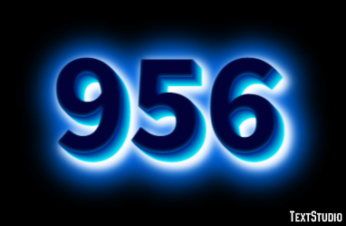 956 Texteffekt