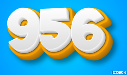 956 Text Effect