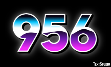 956 Text Effect
