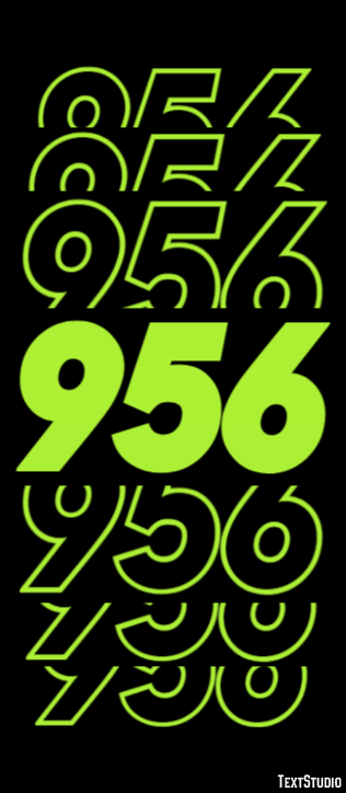 956 Text Effect